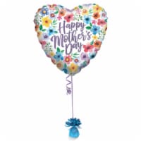 Classic Flowers Mother's Day Helium Filled Balloon Perspective: Main