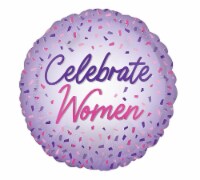 INTERNATIONAL WOMEN'S DAY Helium Filled Balloon Perspective: Main