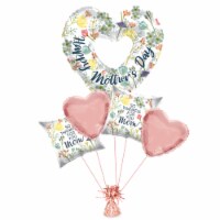 Mother's Day Floral Country Helium Filled Balloon Bouquet, 1 ct