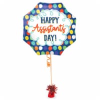 Happy Admin Professionals Day Oversized Helium Filled Balloon Perspective: Main