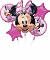 Minnie Mouse Helium Filled Balloon Bouquet Perspective: Main