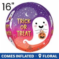 Trick or Treat Orbz Helium Filled Balloon Perspective: Main