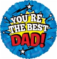 You're the Best Dad Helium Filled Balloon Perspective: Main