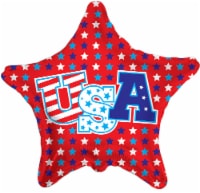 USA Stars Helium Filled Balloon Perspective: Main