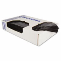 Heritage Bag HERH6639MK Linear Low-Density Dark Can Liners- 250 Per Carton - Black