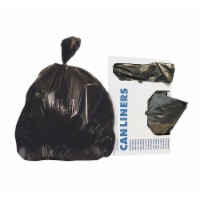 Heritage Bag Company Can Liner,24x32,Blk,0.35 mil,LLDPE,PK500 H4832RK