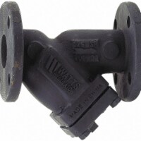 Y Strainer,8 1/2 H,0.062  Perf,Cast Iron