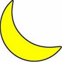 Creative Shapes Etc SE-0388 0.5 x 0.5 in. Incentive Stamp - Moon
