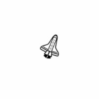 Creative Shapes Etc SE-0389 0.5 x 0.5 in. Incentive Stamp - Shuttle