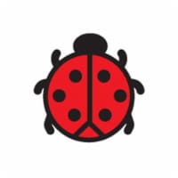 Creative Shapes Etc SE-0477 0.5 x 0.5 in. Incentive Stamp - Ladybug