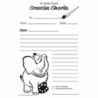 Blank Notes From Creative Charlie