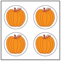 Creative Shapes Etc SE-2509 2 x 8 in. Incentive Stickers, Pumpkin - 864 Count