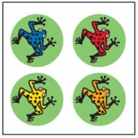 Creative Shapes Etc SE-2515 2 x 8 in. Incentive Stickers, Tree Frog - 864 Count
