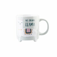 Pacific Market international Footed Llama Coffee Mug