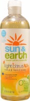 Sun & Earth Natural Hand Soap Light Citrus Perspective: Main