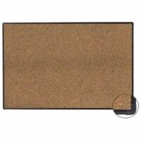 Aarco Products  Fusion Cork Bulletin Board with Deluxe Euro Trim- 48 x 48 in.
