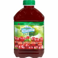 Thick & Easy Thickened Beverage Cranberry Juice 46 oz. Bottle Perspective: Main