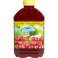 Thick & Easy Thickened Beverage Cranberry Juice 46 oz. Bottle