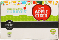 Green Mountain Naturals Hot Apple Cider K-Cup Pods Perspective: Main