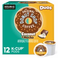 The Original Donut Shop® Duos Coconut + Mocha Medium Roast K-Cup Coffee Pods
