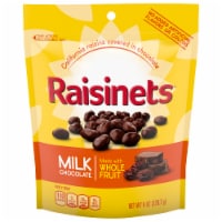 Raisinets Milk Chocolate Covered California Raisins Resealable Bag