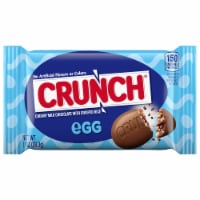 CRUNCH Milk Chocolate and Crisped Rice Easter Flatback Egg Perspective: Main
