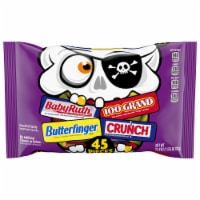 Butterfinger CRUNCH Baby Ruth and 100 Grand Assorted Fun Size Candy Bars