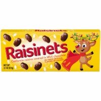 Raisinets Holiday Milk Chocolate Covered Raisins Theater Box Perspective: Main
