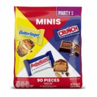 Butterfinger CRUNCH and Baby Ruth Assorted Minis Candy Bars