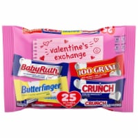 Butterfinger CRUNCH Baby Ruth and 100 Grand Assorted Fun Size Chocolate Candy Bars