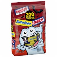 Butterfinger, Baby Ruth and Crunch Assorted Bag (200 Count)