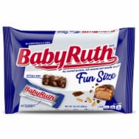 Baby Ruth Chocolatey Peanut Caramel Nougat Fun Size Individually Wrapped Candy Bars