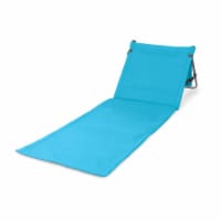 Beachcomber Portable Beach Chair & Tote, Blue