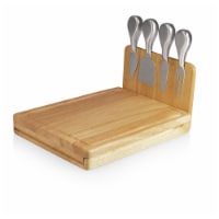 Asiago Cheese Cutting Board & Tools Set, Rubberwood