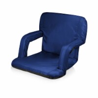 Ventura Portable Reclining Stadium Seat - Navy Blue
