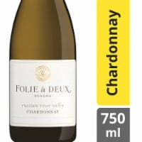 Folie a Deux Russian River Valley Chardonnay California White Wine 750 ml Perspective: Main