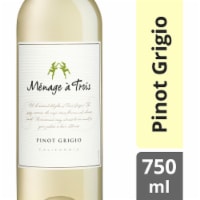 Menage a Trois Pinot Grigio California White Wine Perspective: Main