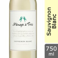 Menage a Trois Sauvignon Blanc California White Wine Perspective: Main