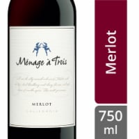 Menage a Trois Merlot Red Wine Perspective: Main