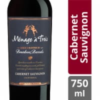 Menage a Trois Bourbon Barrel Cabernet Sauvignon Red Wine