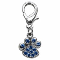 Mirage Pet Products 11-05 BL Lobster Claw Paw Charm Blue