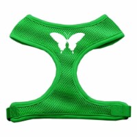 Mirage Pet Products 70-05 SMEG Butterfly Design Soft Mesh Harnesses Emerald Green Small