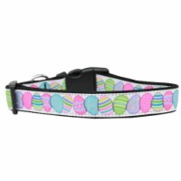 Easter Egg Nylon Dog Collar Medium