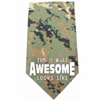 Mirage Pet Products511-27 DGC This is what Awesome Looks Like Screen Print Bandana, Digital C