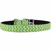 Mirage Pet Products126-260 34LG12 0.75 in. Chevrons Nylon Dog Collar with Classic Buckle, Lim