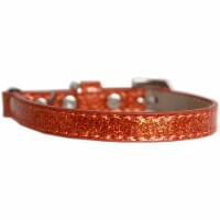 Mirage Pet 625-6 OR10 Ice Cream Plain Cat Safety Collar, Orange - Size 10