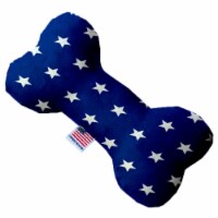 Mirage Pet 1134-TYBN6 6 in. Blue Stars Bone Dog Toy