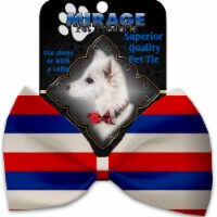 Mirage Pet 1142-BT Patriotic Stripes Pet Bow Tie