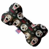 Mirage Pet 1178-TYBN8 8 in. Dapper Dogs Bone Dog Toy