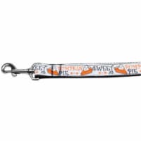 Mirage Pet 125-212 3804 Pumpkin Pie Nylon Dog Leash, 0.38 in. x 4 ft.